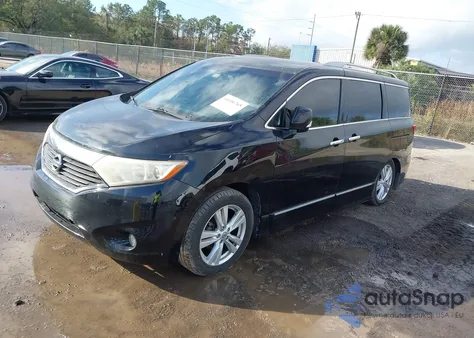 2013 Nissan Quest Sl z USA, uszkodzony, nr VIN JN8AE2KP7D9069284